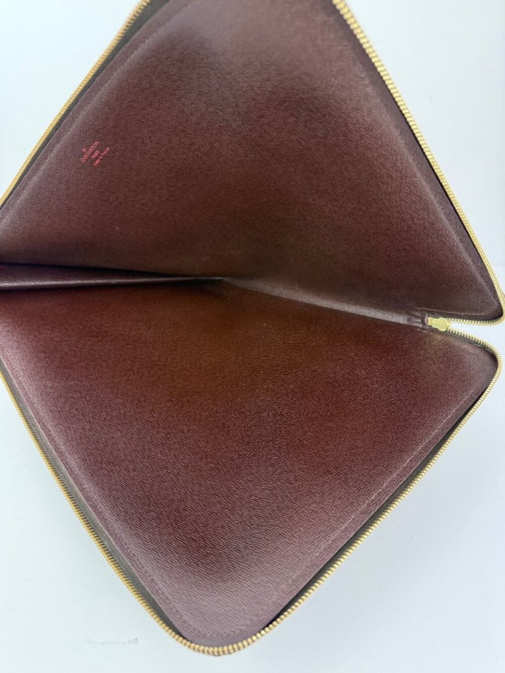 Louis Vuitton Vintage Poche Documents Portfolio case 39 Damier Ebene Case - Picture 8 of 12